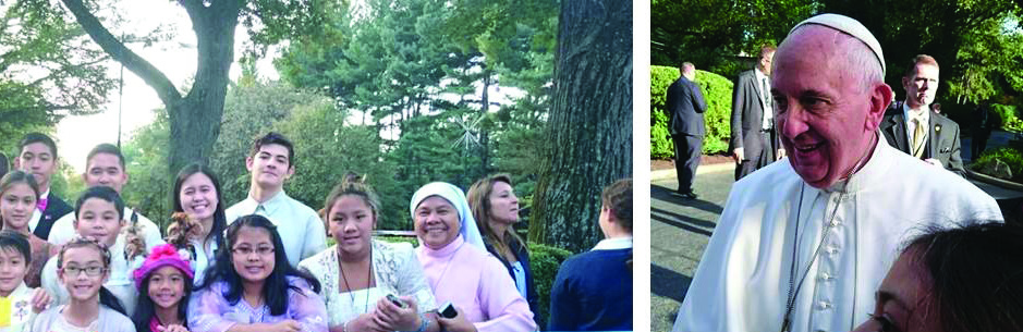 Fil-Am meet Pope Francis