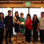 Miss World Guam charity check presentations October 16, 2015 Guam Reef and Olive Spa Resort